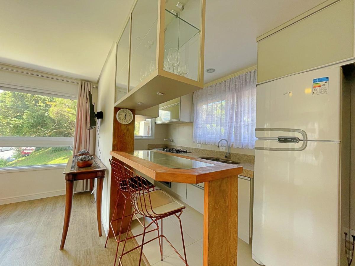 No Coracao De Gramado, A 350M Da Rua Coberta! Apartment Ngoại thất bức ảnh