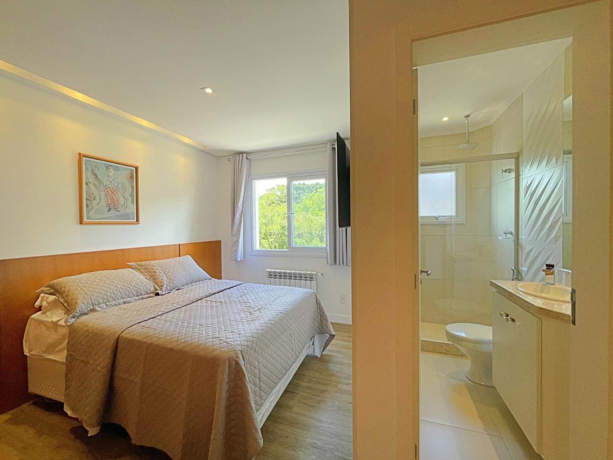 No Coracao De Gramado, A 350M Da Rua Coberta! Apartment Ngoại thất bức ảnh